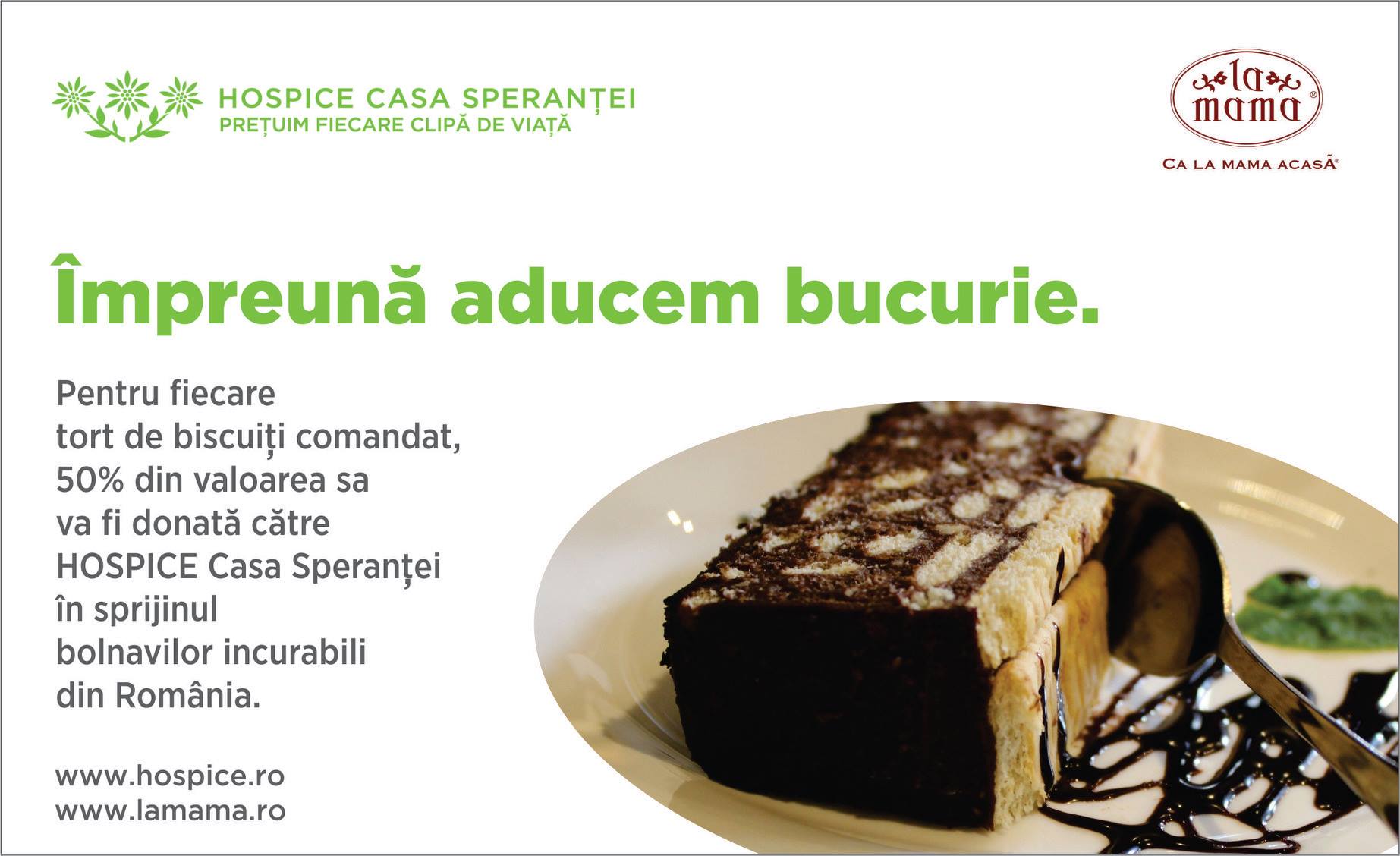La Mama - Campanie pentru HOSPICE